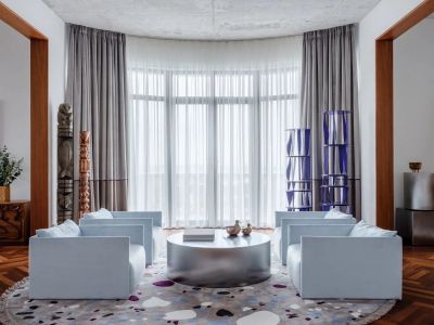 揽海听涛现代潮流风格111平装修案例