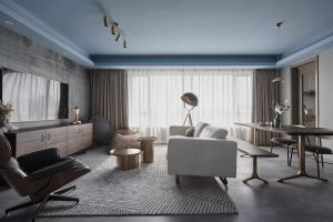 [十堰星梦想装饰]沙发不靠墙装修设计，太有创意了！