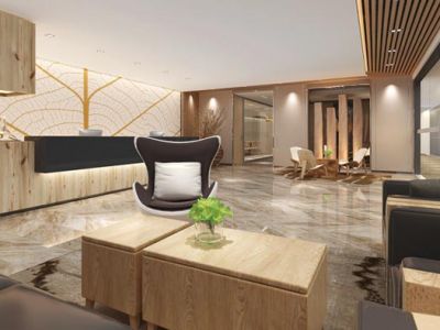 500平米贸易公司办公室装修案例