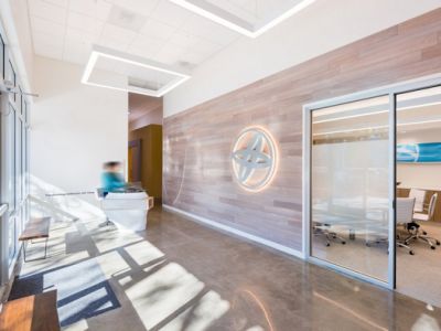 650平医药公司办公室装修案例