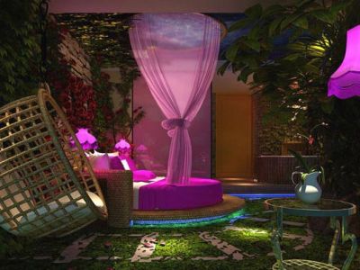 1800平情侣主题酒店装修装修案例