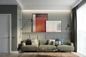 [北京苹果装饰]100㎡简约森系风装修，舒适好看的配色！