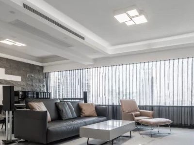 远达·凤栖大院简约风格三居室130平米装修设计图案例