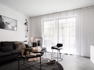 太原绿地城100㎡三居室北欧风格装修案例