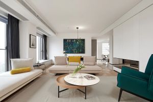 徐州装修案例赏析：200平现代极简风格，既时尚又温馨