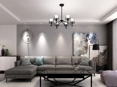 东山半岛84平米现代风格装修案例