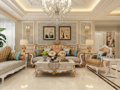 忆红南园158平米欧式风格装修案例