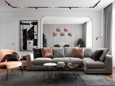 九樾府樾境现代简约风格143平装修案例