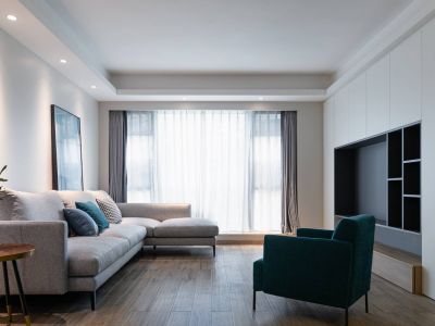 五象澜庭府现代简约风格116平装修案例