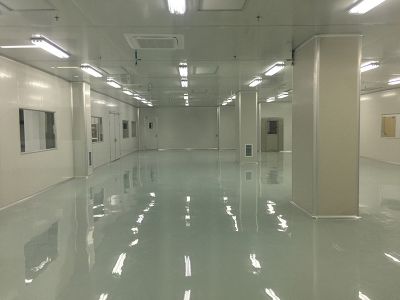 500平米现代电子科技公司无尘车间装修案例