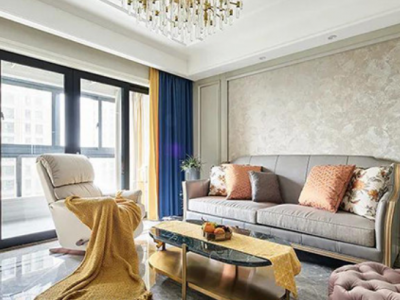 金海·悦庭美式风四居室141平米设计图案例