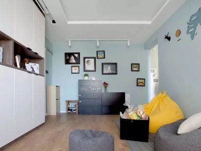 蓝光·云锦里80平北欧二居装修案例