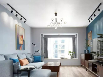 香榭里中心花园147平米简约风格四居室装修设计图案例