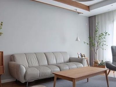 恒宝·天玺125平米三居室现代风装修设计图案例