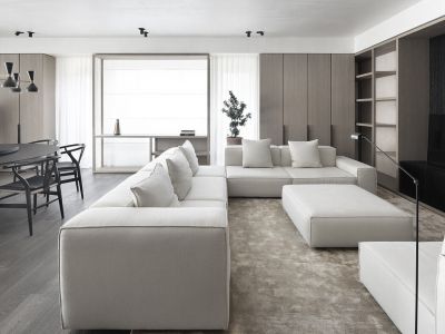 鼎华福邸现代简约风格86平装修案例