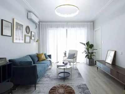 禾瑞源简约风格三居室113平米装修设计图案例