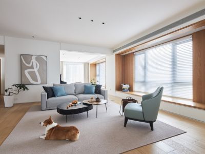 绿城春江明月北欧简约风格188平装修案例