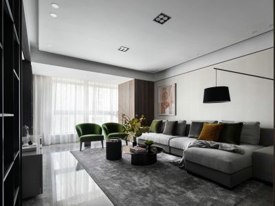 恒悦居现代简约风格170平装修案例