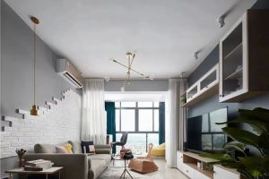 [十堰美思达尔装饰]80㎡北欧二居室，满满的轻奢感！