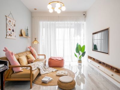 钰龙天下75平北欧风格二居室装修案例