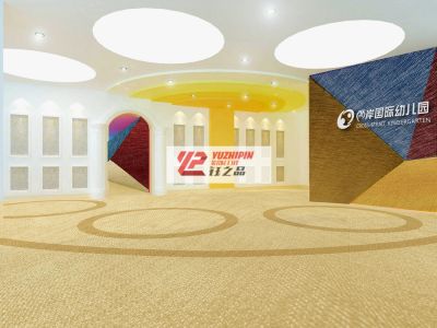 郑州两岸国际幼儿园5000平米现代风格装修案例