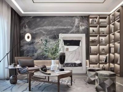 华侨城现代风格163平米装修案例