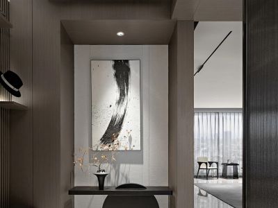 龙湖·舜山府173㎡平层现代风格装修案例