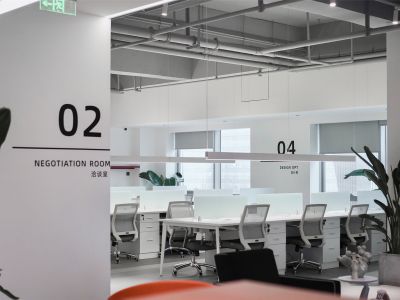 500平现代风格办公室装修案例