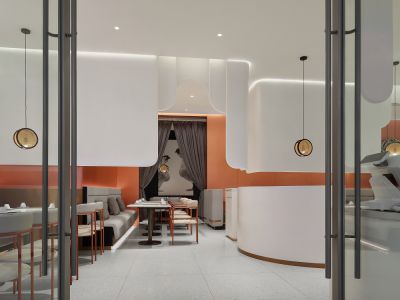 300平现代风格饭店装修案例