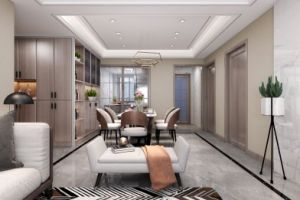 [中山三星装饰]小户型客厅如何做隔断设计？