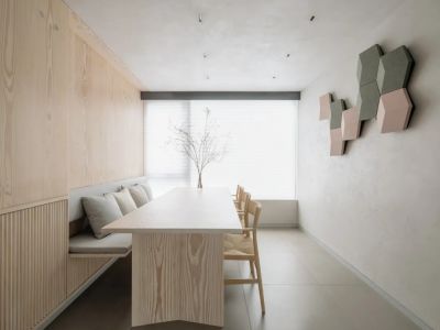 万科信成道180平米现代极简风格四居室装修案例