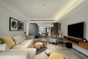 [北京今城国际装饰]162㎡现代简约风设计，端庄温暖的气息！