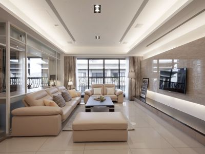 九城新天地宜家风格116平米三室两厅装修案例