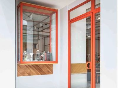 咖啡店极简风格212平米装修设计图案例