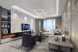 [十堰托美尔装饰]128㎡现代轻奢风，端庄又大方！