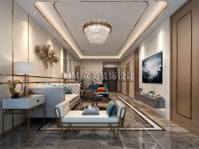 云府158平米轻奢风格四室两厅装修案例