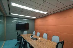 [青岛拉维拉装饰]办公室会议室装修要点，提高会议效率！