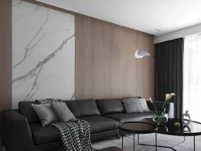 旭春园104平米现代简约风格装修案例