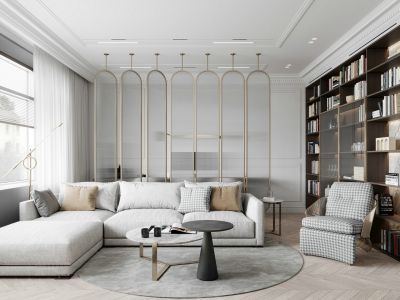 五象澜庭府现代轻奢风格114平装修案例