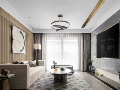 金福苑108平米现代风格装修案例