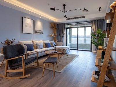 万基·温莎小镇简约风格105平米三居室装修效果图案例