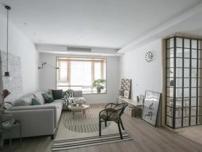 远达·金松湖畔北欧风二居室82平米设计图案例