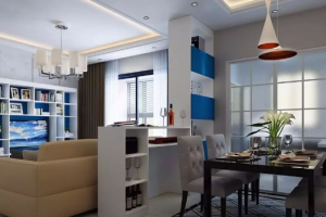 [成都卓巧装饰]餐厅空间如何划分，划分方法介绍