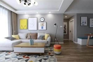 [墨明装修设计]106平米北欧风格三居室，温暖有格调！