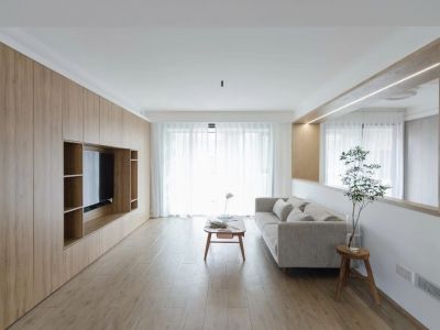 国风世家130平现代风格四居室装修案例