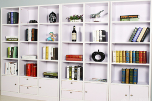 [成都筑梦家装饰]书柜设计有什么要注意事项，设计标准尺寸多少