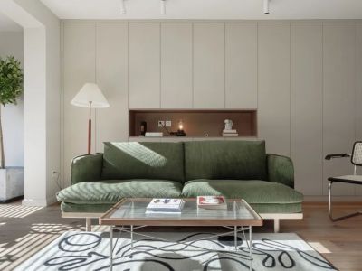 恒大雅苑88平二居室极简风格装修案例