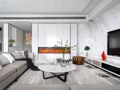 星海广场270平平层现代风格装修案例