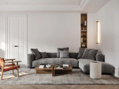 皖江四季北欧风115平米装修案例图