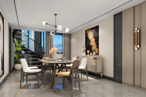 [西安紫苹果装饰]家庭楼梯间装修规范 家庭楼梯间如何设计